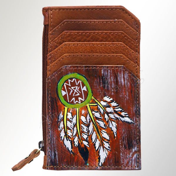 Leather Card Wallets -2 assorted