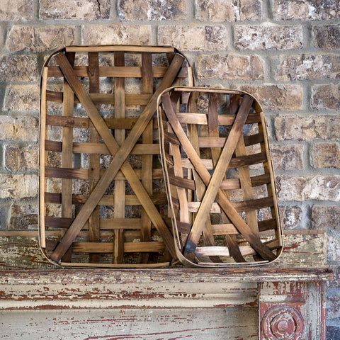 Tobacco Baskets - Set of 2
