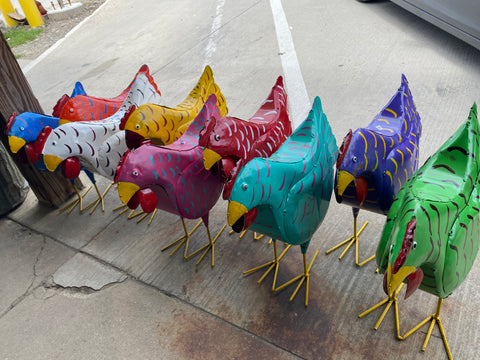 Medium Metal Chicken 20"