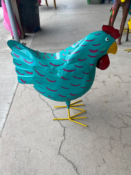Medium Metal Chicken 20"