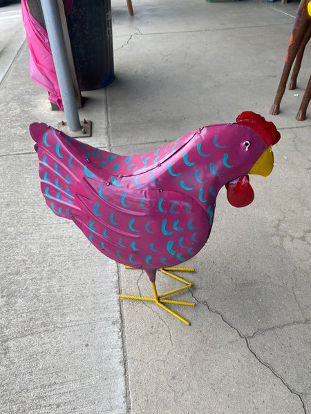 Medium Metal Chicken 20"