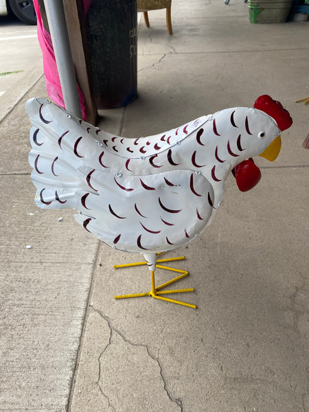Medium Metal Chicken 20"