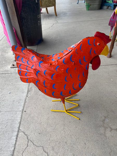 Medium Metal Chicken 20"