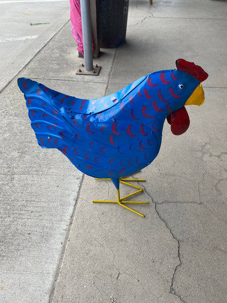 Medium Metal Chicken 20"