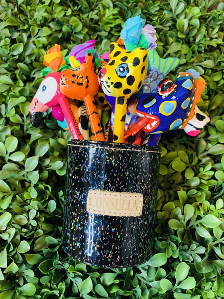 Paper Mache Ink Pens by Consuela