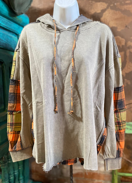Easel Mineral Washed Hoodie