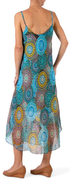 Mandalay Print Miele Midi