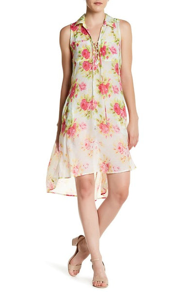 Floral Shirt Dress