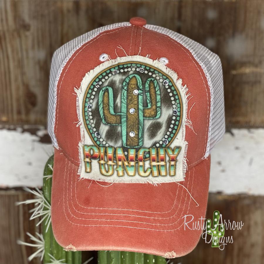 Dusty Coral Punchy Trucker Hat