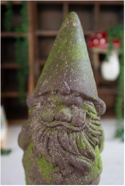 Faux Concrete Gnome