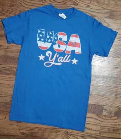 USA Y'all T Shirt