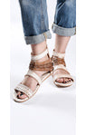 Artemis Nectar Tan Lux Sandal