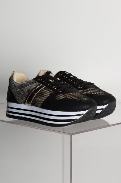 Doin’ It For The Gram Glitter Sneakers