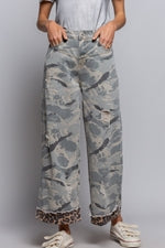 Grey Camoflage Pants