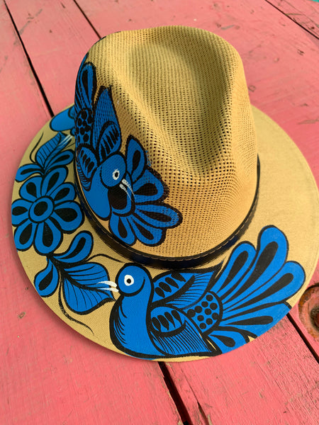 Artisan Hand Painted Hat -7 designs