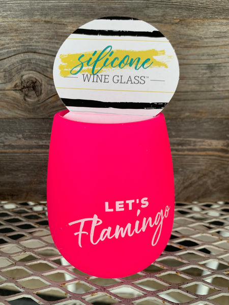 Silicone Wine Cup, 4 Asst.