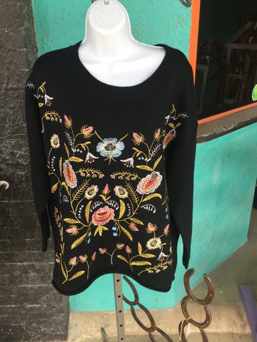 Embroidery sweater