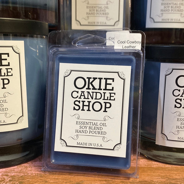 Okie Cool Cowboy Leather Candles & Melts