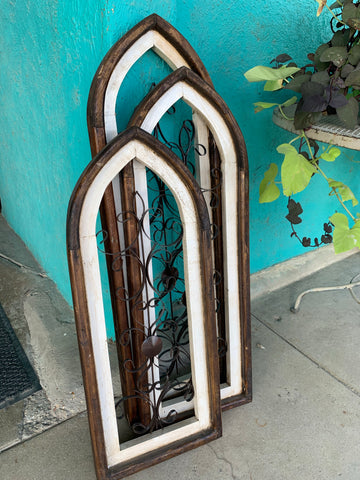 White Church Windows 3 sizes