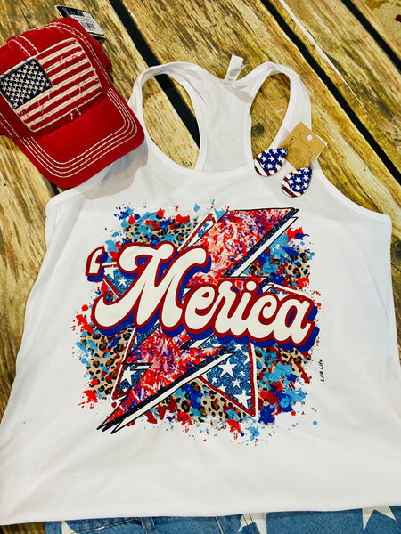 Merica Razorback Tank Top