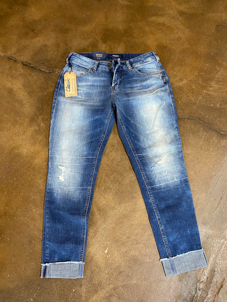 Silver Jeans Girlfriend cut