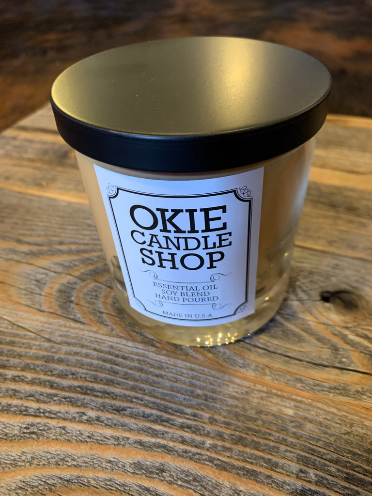 Whiskey Leather Candle