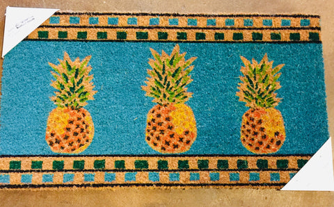 Turquoise Pineapple Mat