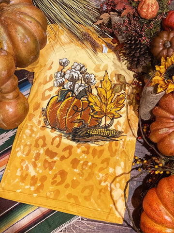 Hand Drawn Pumpkin T Shirt