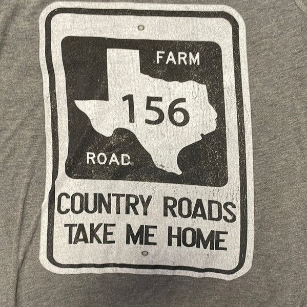 Country Road 156 Crew or V-neck or  T-Shirt