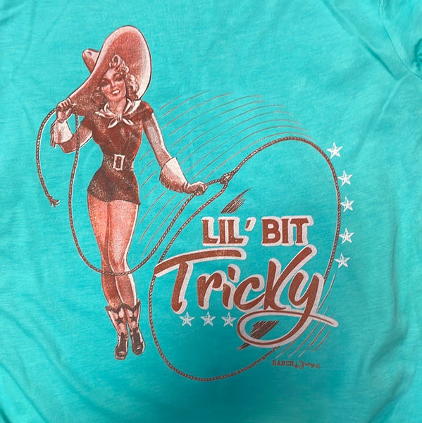 Lil’Bit Tricky Crew Neck T-Shirt