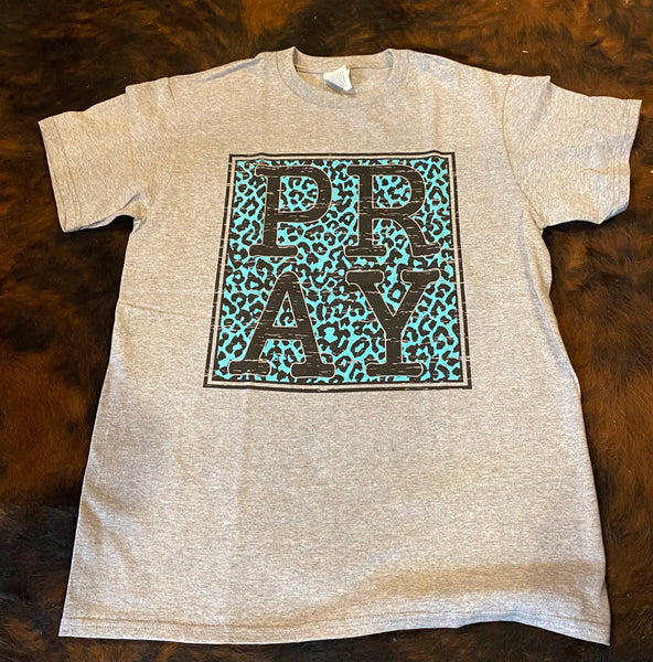 PRAY Animal Print T-shirt