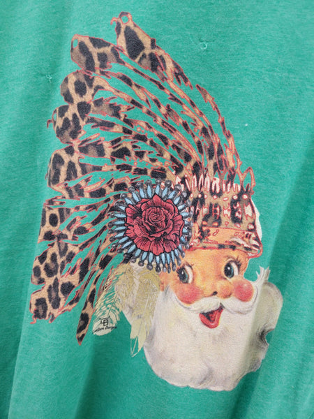 Chief Santa Claus T Shirt