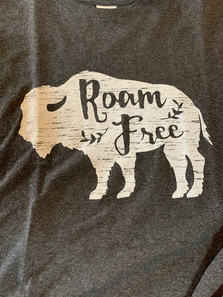 Roam Free Buffalo T Shirt