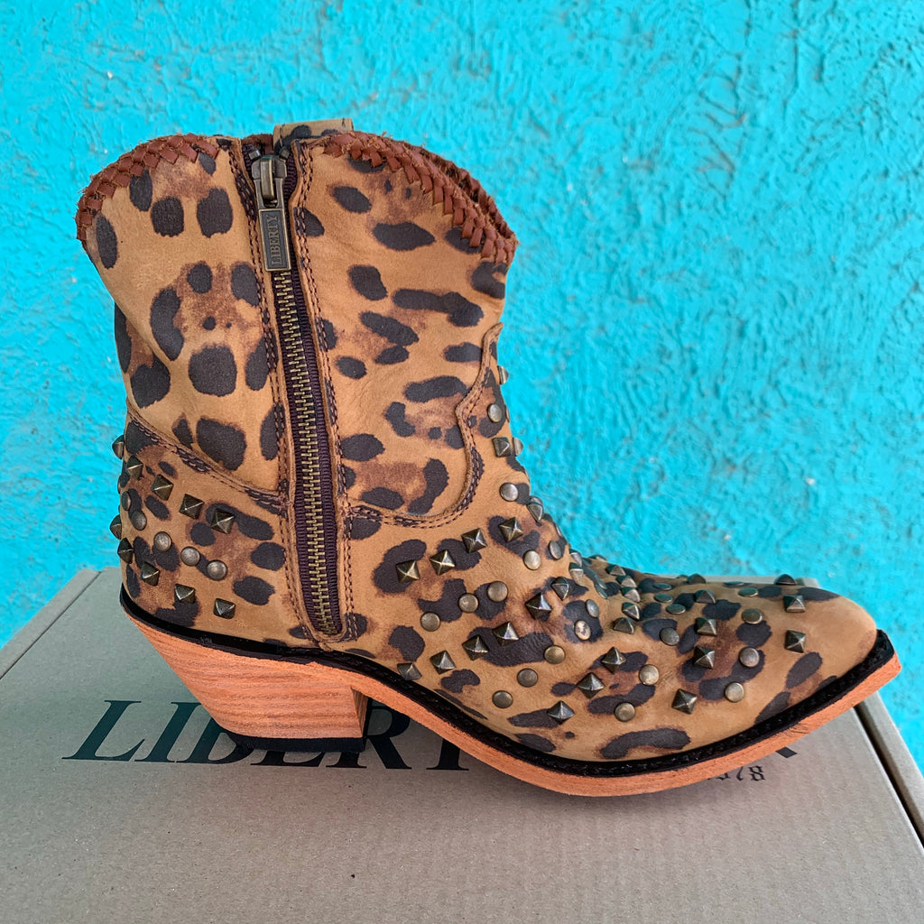 Liberty black hotsell cheetah boots