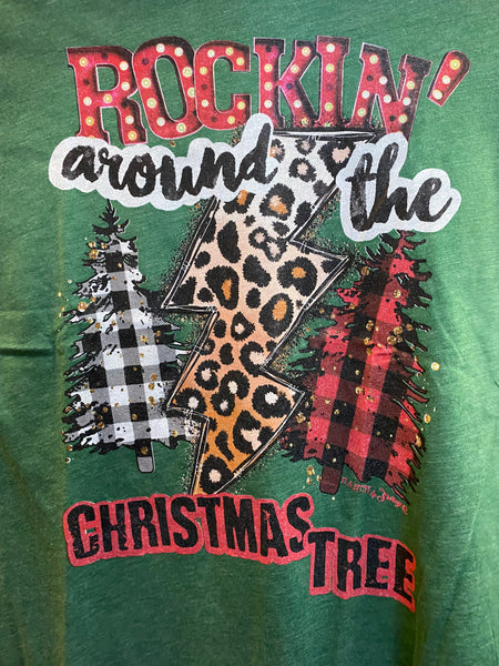 Rocking around the Christmas tree T-shirt