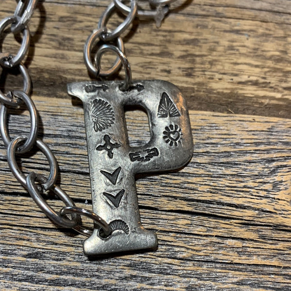 Aztec “Initial” Necklace -various