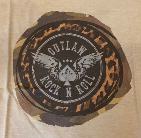 Outlaw Rock n Roll T-shirt