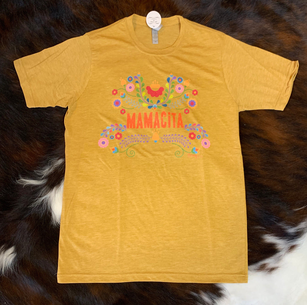Mamacita Mustard T-Shirt
