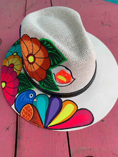 Artisan Hand Painted Hat -7 designs