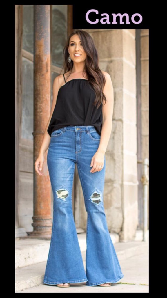 Camo 2025 bell bottoms