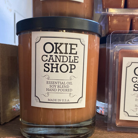 Okie Leather candles & Melts