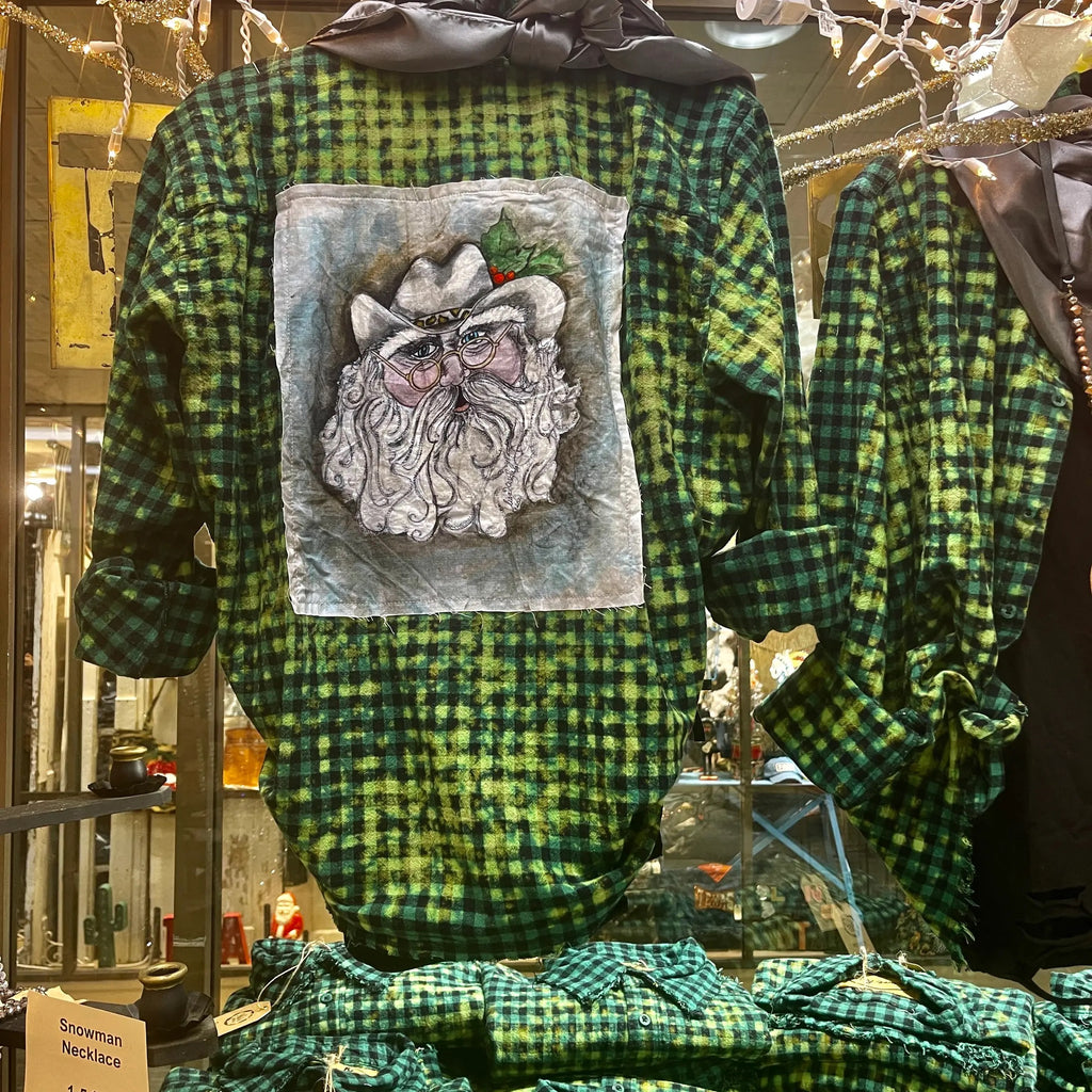 Santa is Coming to Town Flannel