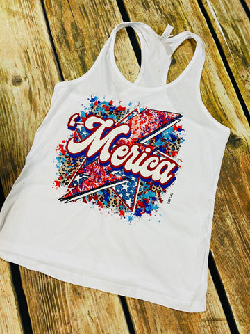 Merica Razorback Tank Top