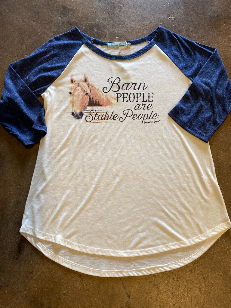 Barn People Raglan T Shirt