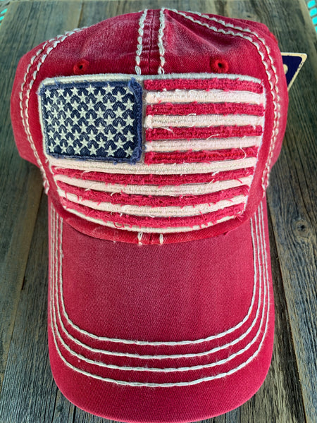 America USA Flag Baseball cap- 3 colors