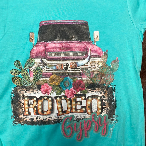 Rodeo Gypsy Truck Crew Neck T-Shirt