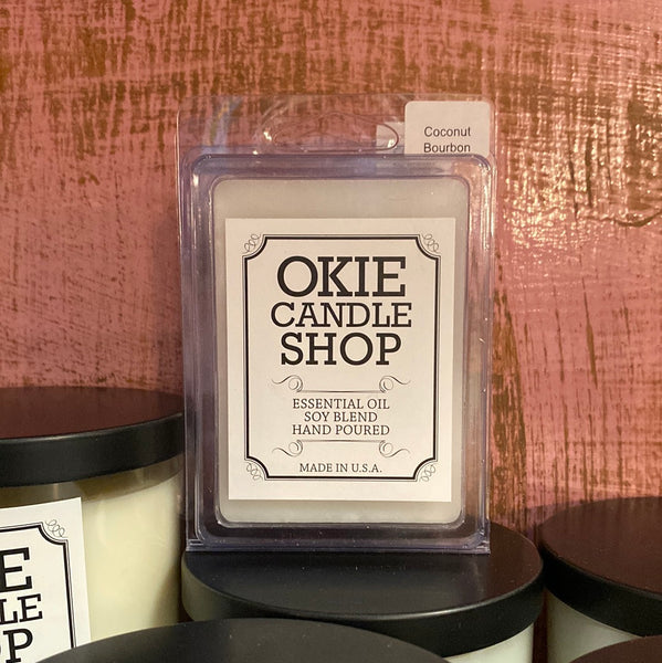 Okie Coconut Bourbon Candles & Melts