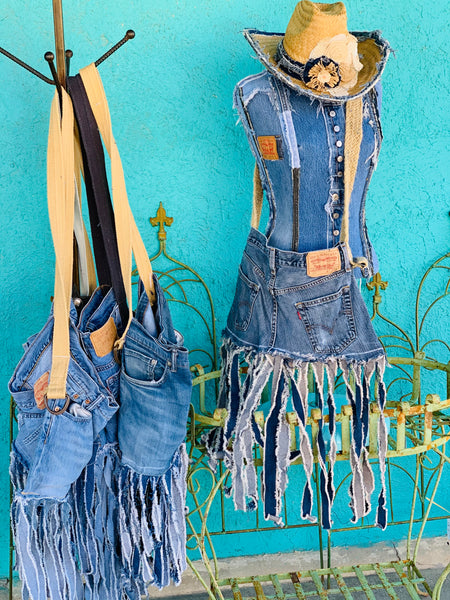 Recycled Levi Jeans Purse