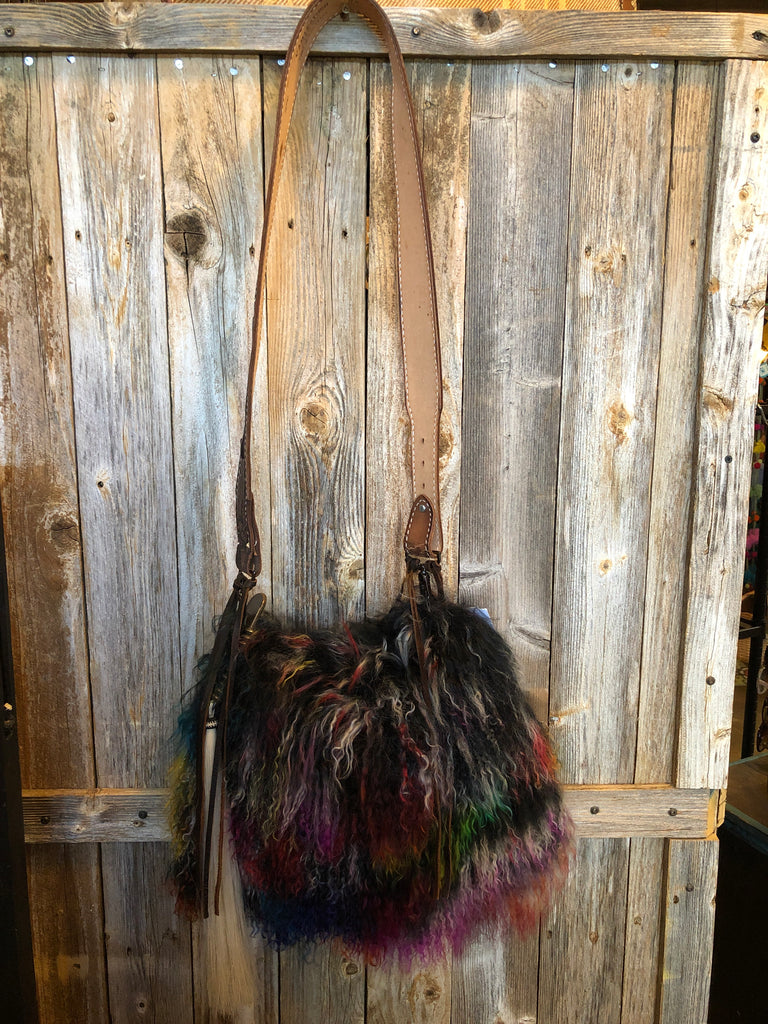 Large Multi Colored Espuela Woolie