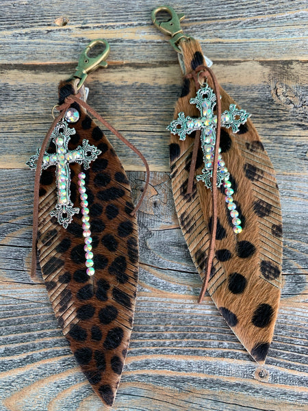 Cheetah Purse Charms